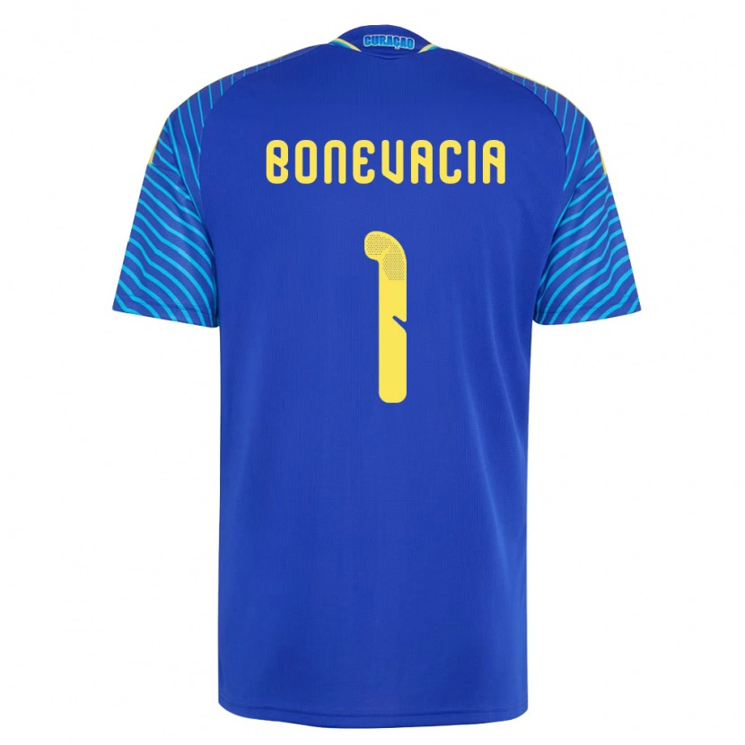 Danxen Kid Curaçao Giuliano Bonevacia #1 Navy White Home Jersey 26-28 T-Shirt