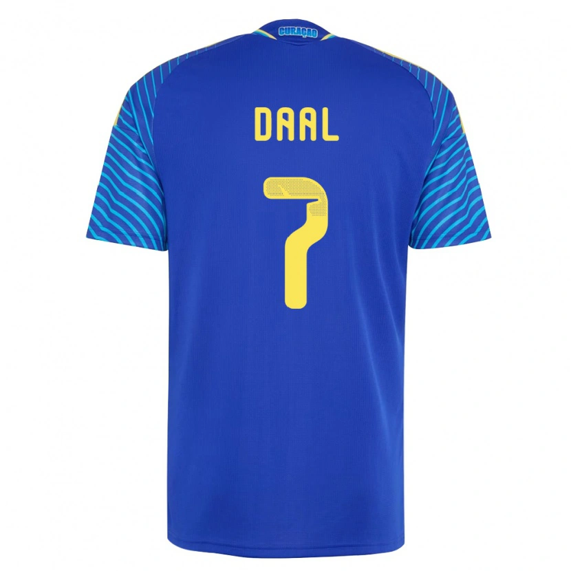 Danxen Kid Curaçao Fernando Daal #7 Navy White Home Jersey 26-28 T-Shirt