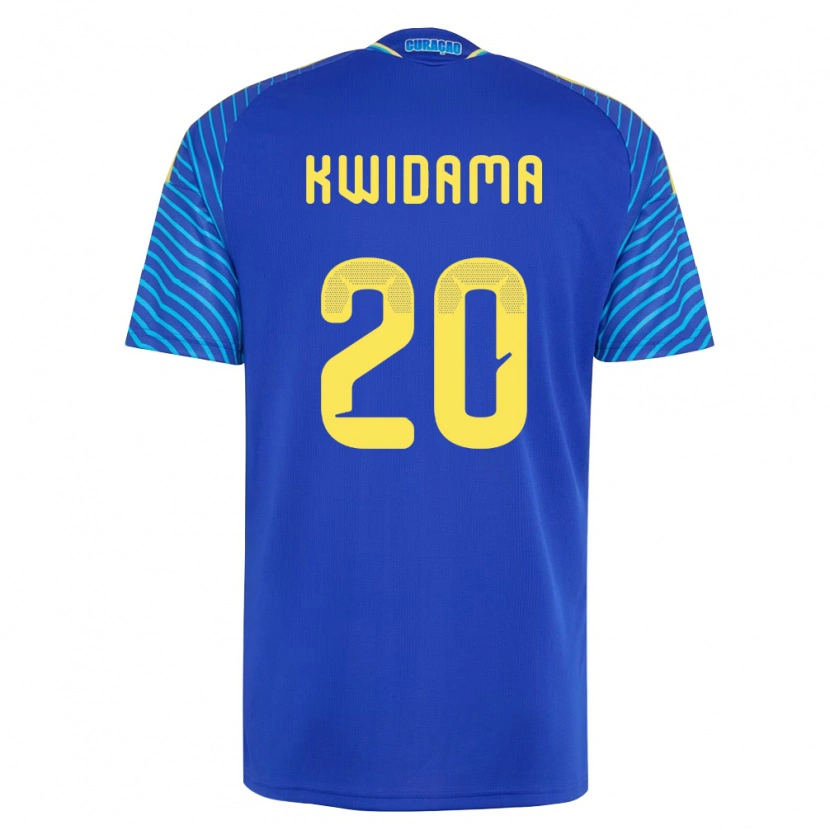 Danxen Kid Curaçao Jowendrick Kwidama #20 Navy White Home Jersey 26-28 T-Shirt