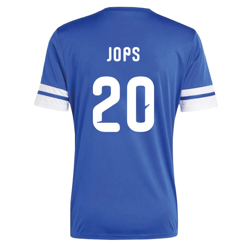 Danxen Kid Curaçao Arynel Jops #20 Navy White Home Jersey 26-28 T-Shirt