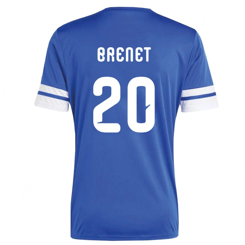 Danxen Kid Curaçao Joshua Brenet #20 Navy White Home Jersey 26-28 T-Shirt