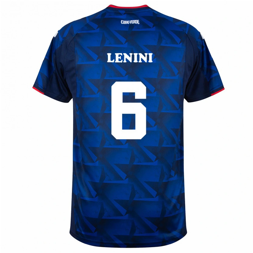 Danxen Kid Cape Verde Kevin Lenini #6 Royal Blue Red Home Jersey 26-28 T-Shirt