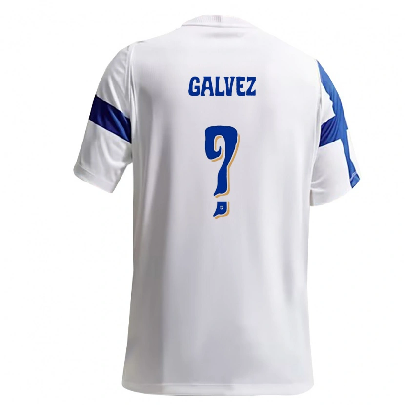 Danxen Kid Finland Tomas Galvez #0 White Blue Home Jersey 26-28 T-Shirt