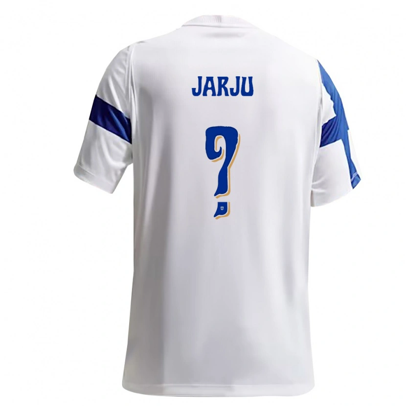 Danxen Kid Finland Kevin Jarju #0 White Blue Home Jersey 26-28 T-Shirt