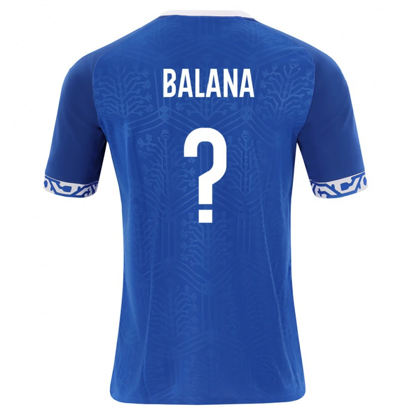 Danxen Kid Moldova Ilie Balana #0 Royal Blue White Home Jersey 26-28 T-Shirt