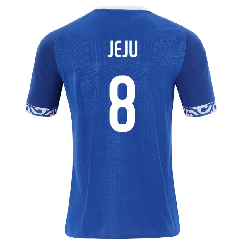 Danxen Kid Moldova Ivan Jeju #8 Royal Blue White Home Jersey 26-28 T-Shirt