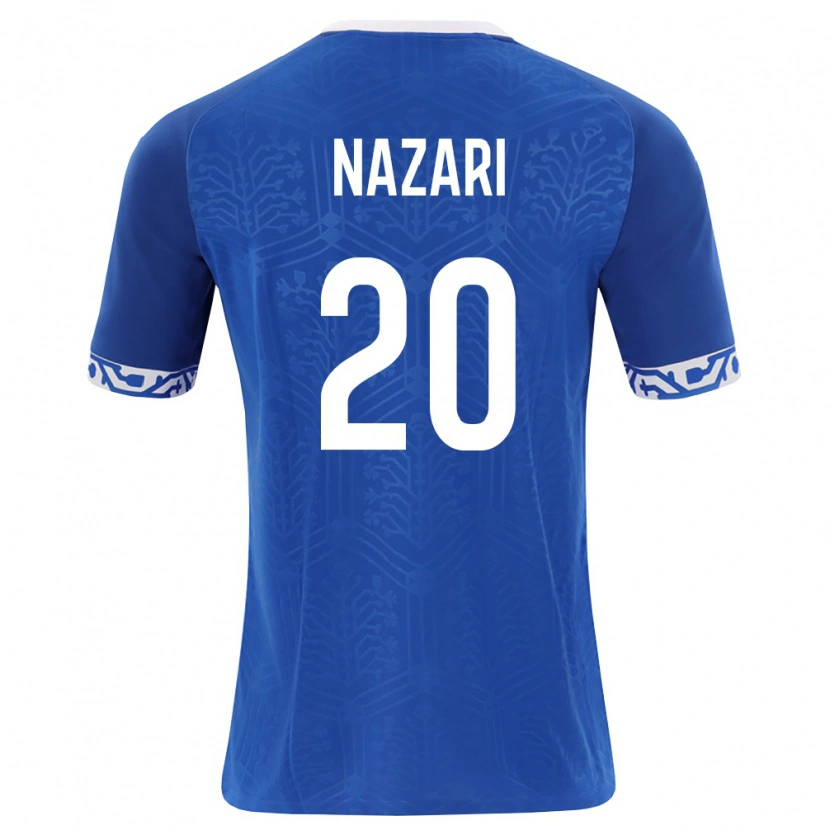 Danxen Kid Moldova Pavel Nazari #20 Royal Blue White Home Jersey 26-28 T-Shirt