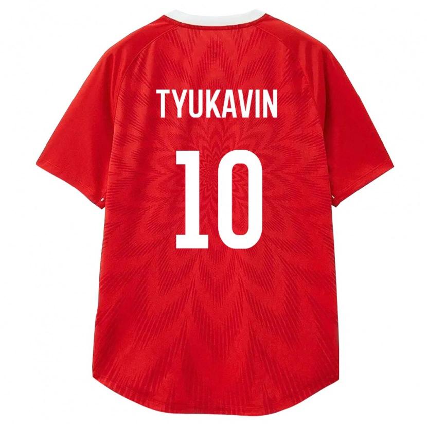 Danxen Kid Russia Konstantin Tyukavin #10 Red White Brown Home Jersey 26-28 T-Shirt