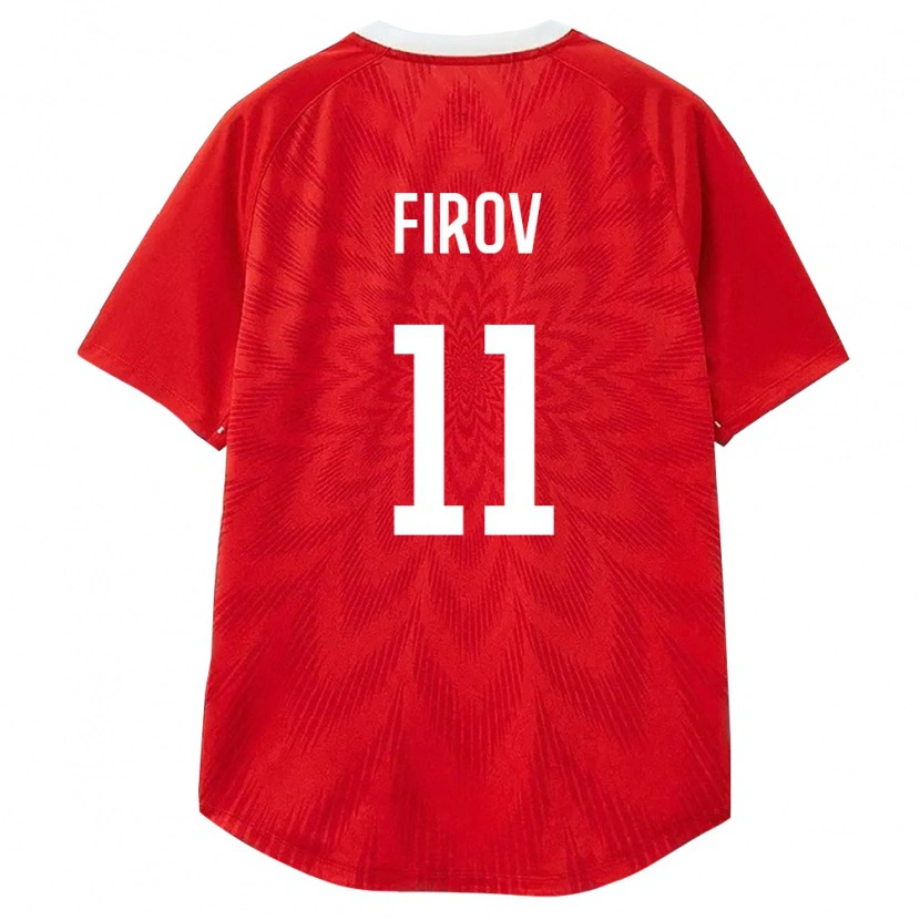 Danxen Kid Russia Imran Firov #11 Red White Brown Home Jersey 26-28 T-Shirt