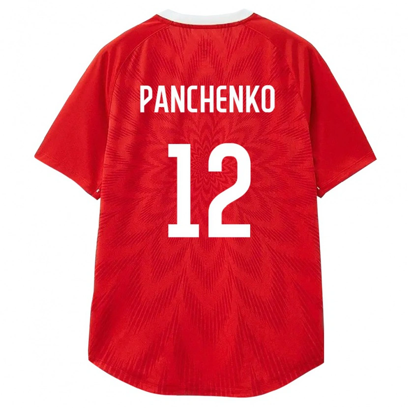 Danxen Kid Russia Artem Panchenko #12 Red White Brown Home Jersey 26-28 T-Shirt