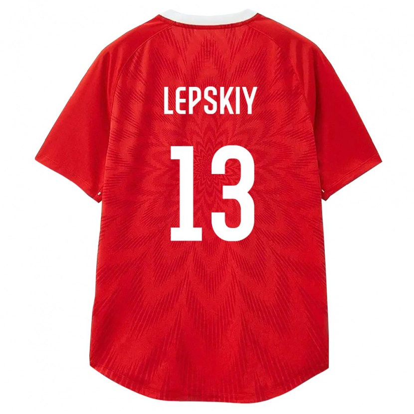 Danxen Kid Russia Ivan Lepskiy #13 Red White Brown Home Jersey 26-28 T-Shirt