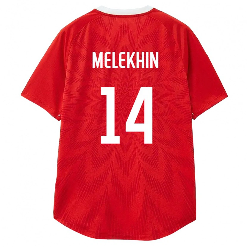 Danxen Kid Russia Viktor Melekhin #14 Red White Brown Home Jersey 26-28 T-Shirt