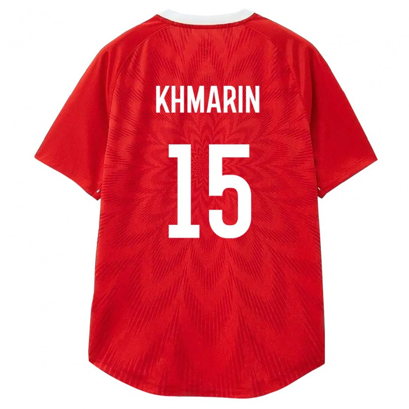 Danxen Kid Russia Artem Khmarin #15 Red White Brown Home Jersey 26-28 T-Shirt