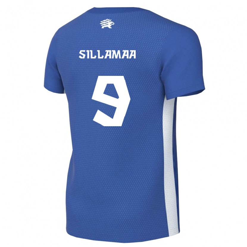 Danxen Kid Estonia Ramol Sillamaa #9 Dark Blue White Home Jersey 26-28 T-Shirt