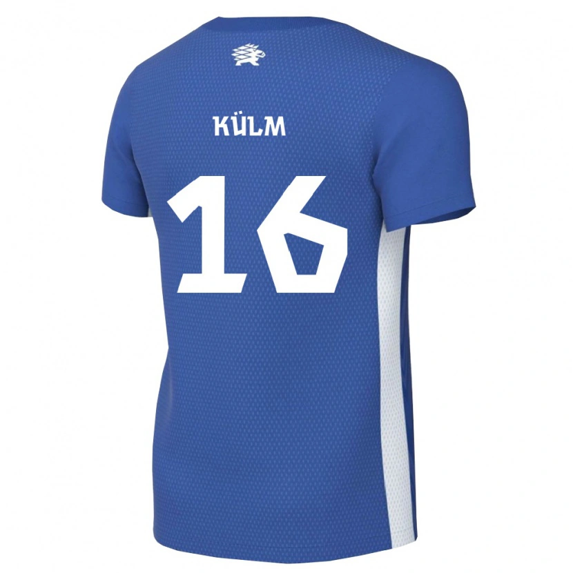 Danxen Kid Estonia Romet Külm #16 Dark Blue White Home Jersey 26-28 T-Shirt