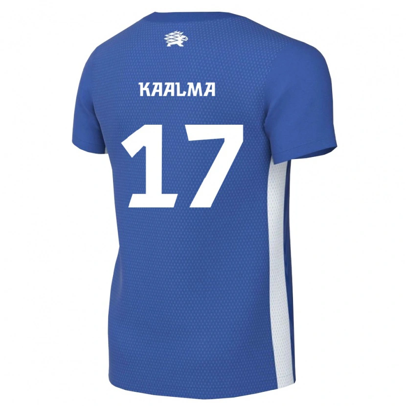 Danxen Kid Estonia Markus Kaalma #17 Dark Blue White Home Jersey 26-28 T-Shirt