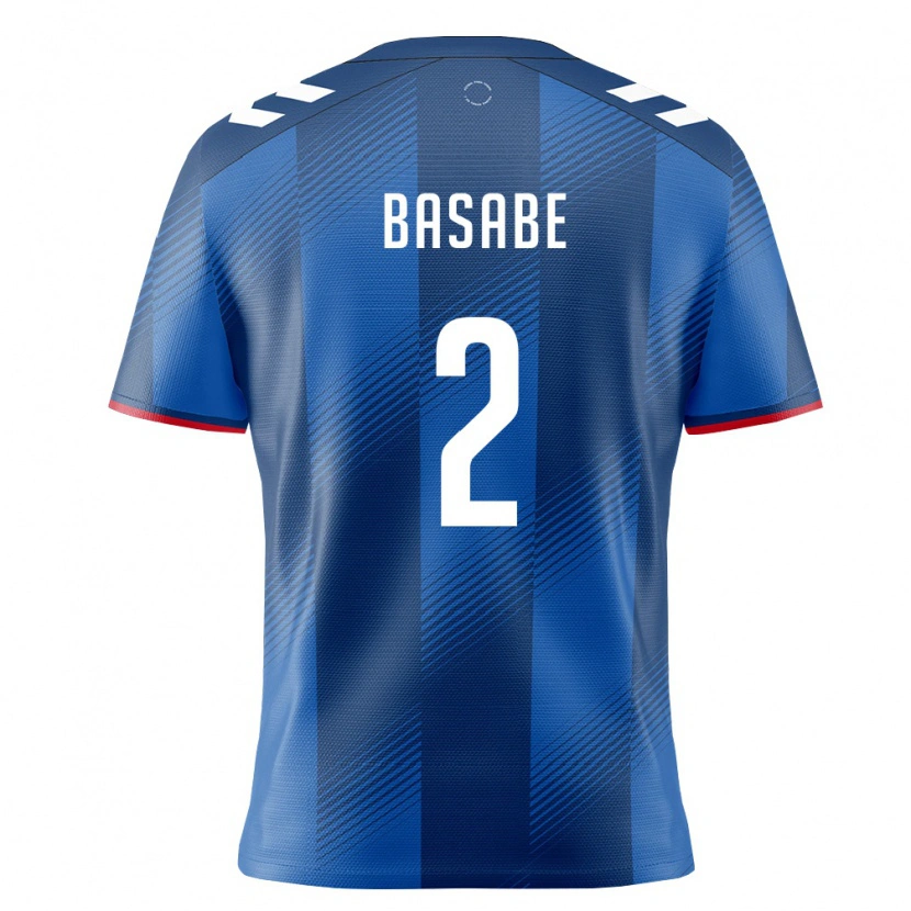 Danxen Kid Puerto Rico Ryan Basabe #2 Royal Blue Red White Home Jersey 26-28 T-Shirt