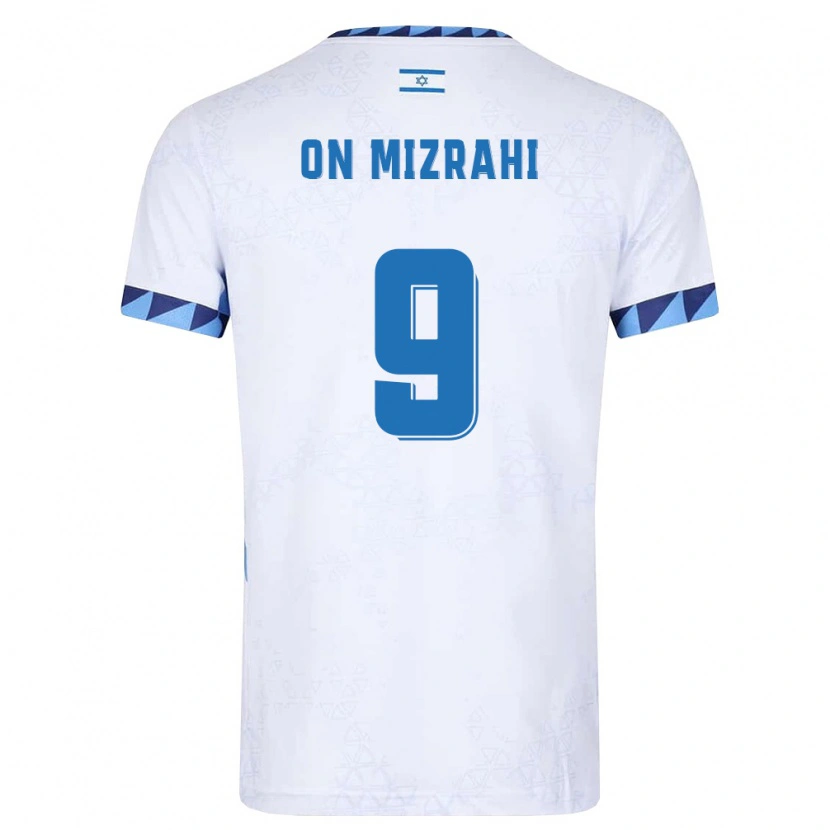 Danxen Kid Israel Li On Mizrahi #9 White Light Blue Home Jersey 26-28 T-Shirt
