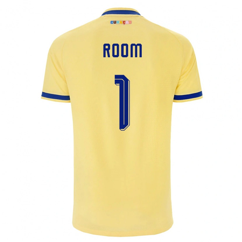 Danxen Kid Curaçao Eloy Room #1 Yellow Navy Pink Away Jersey 26-28 T-Shirt