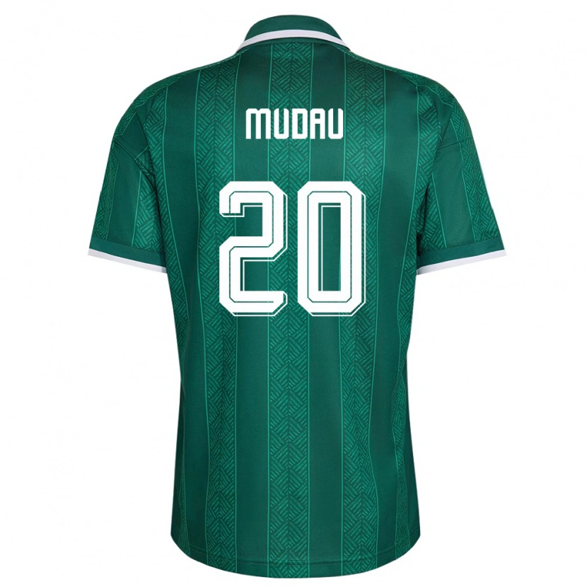 Danxen Kid South Africa Khuliso Mudau #20 Green White Gold Away Jersey 26-28 T-Shirt