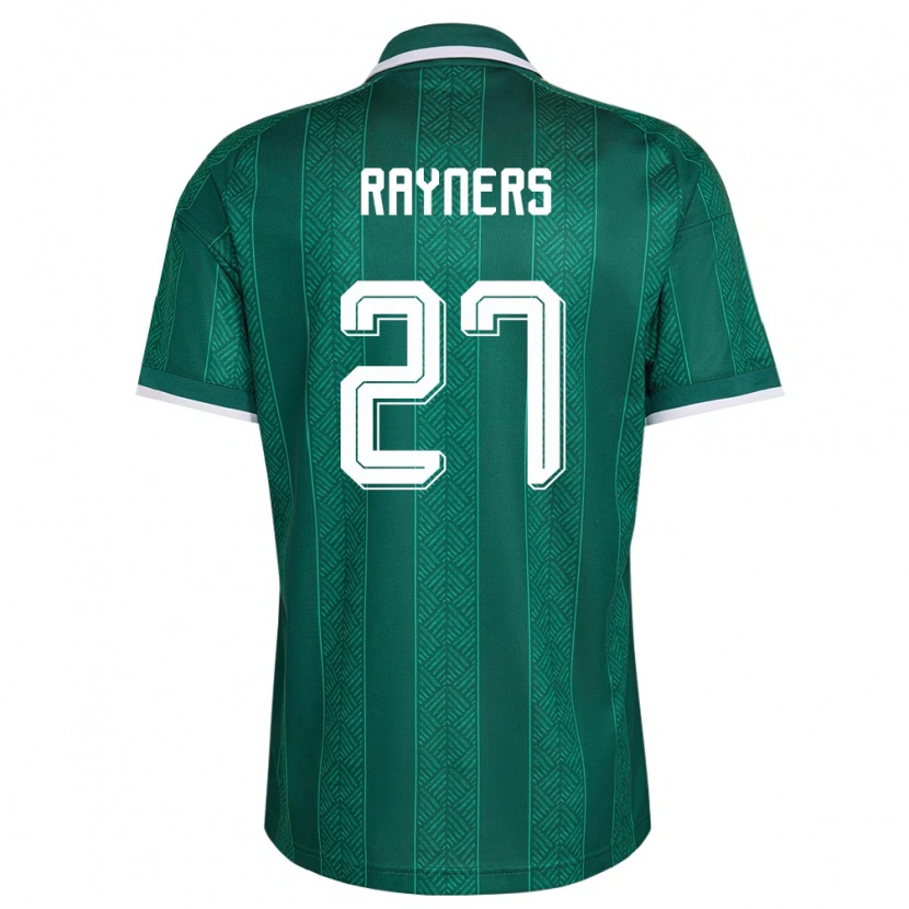 Danxen Kid South Africa Iqraam Rayners #27 Green White Gold Away Jersey 26-28 T-Shirt