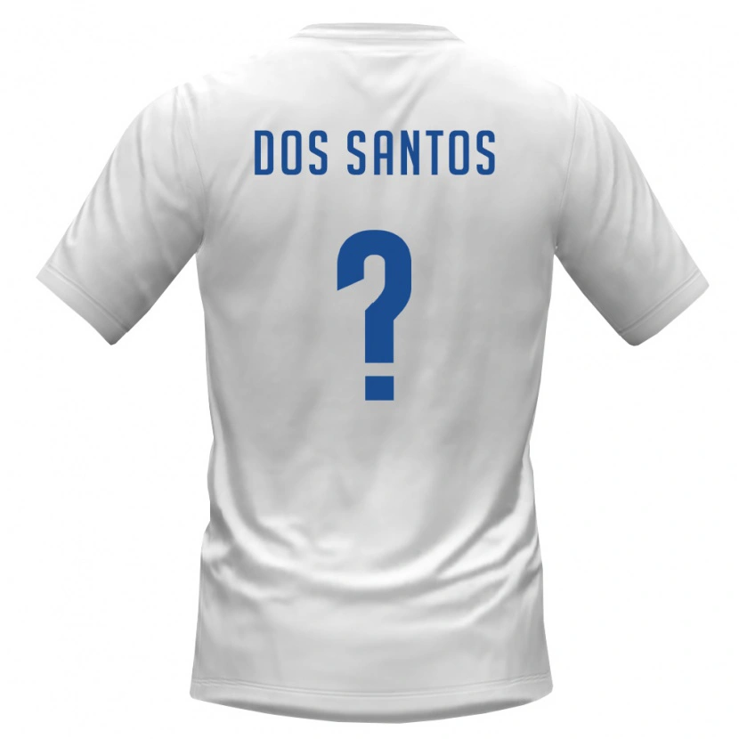 Danxen Kid Cape Verde Cj Dos Santos #0 White Burgundy Away Jersey 26-28 T-Shirt