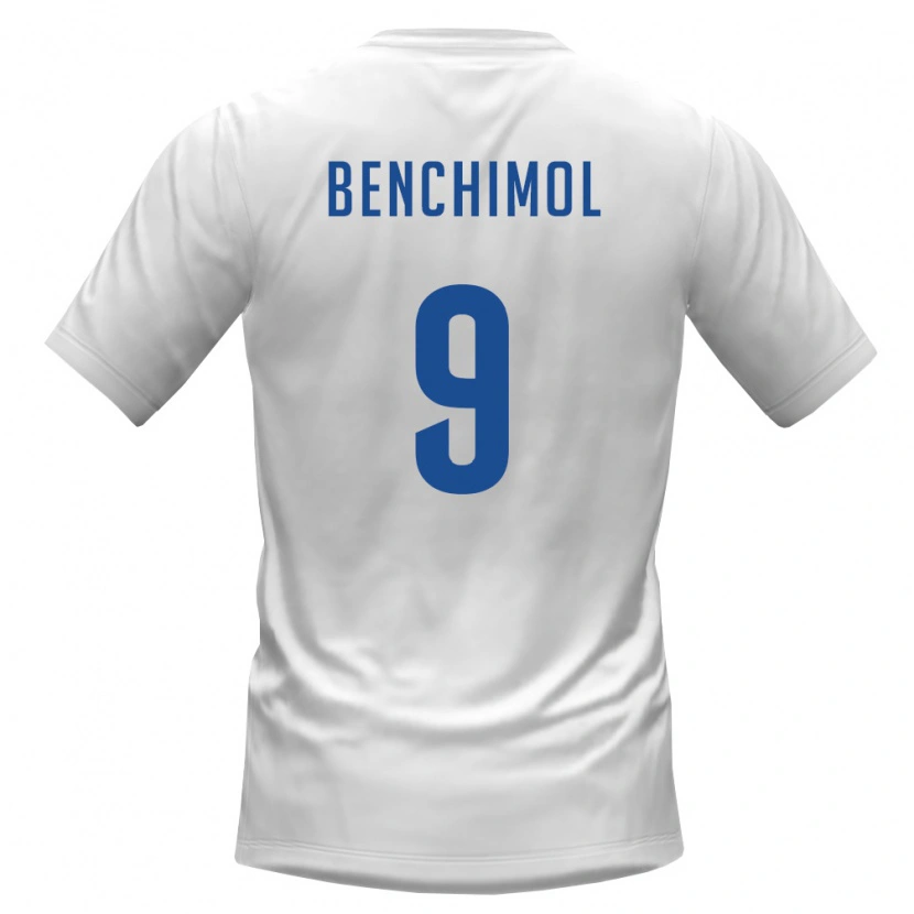 Danxen Kid Cape Verde Benchimol #9 White Burgundy Away Jersey 26-28 T-Shirt