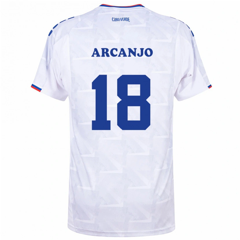 Danxen Kid Cape Verde Telmo Arcanjo #18 White Burgundy Away Jersey 26-28 T-Shirt
