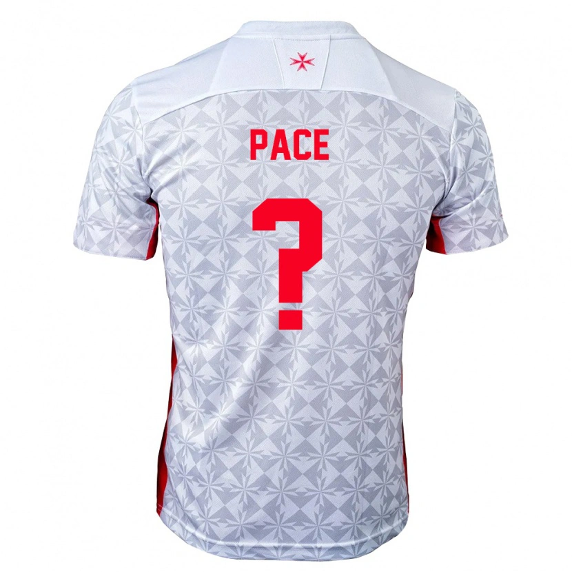 Danxen Kid Malta Edward Pace #0 Gray White Red Away Jersey 26-28 T-Shirt