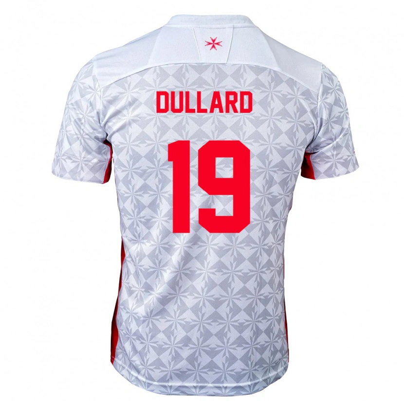 Danxen Kid Malta Fionn Dullard #19 Gray White Red Away Jersey 26-28 T-Shirt
