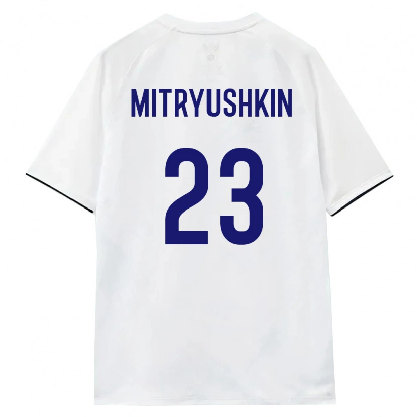 Danxen Kid Russia Anton Mitryushkin #23 White Brown Black Away Jersey 26-28 T-Shirt