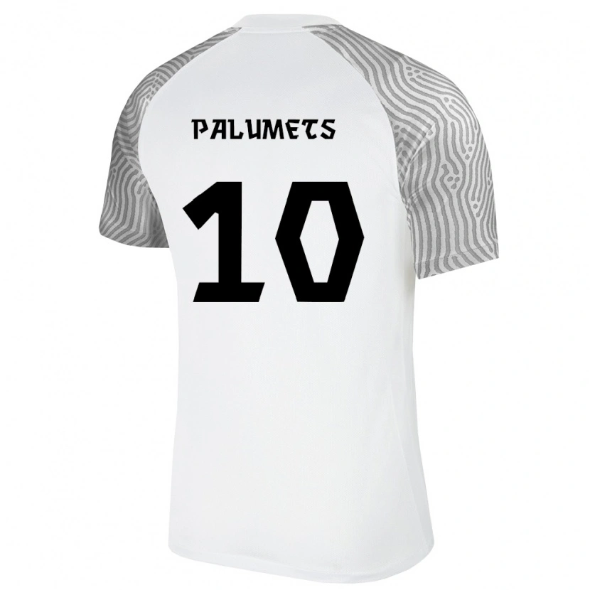 Danxen Kid Estonia Kevor Palumets #10 White Gray Away Jersey 26-28 T-Shirt
