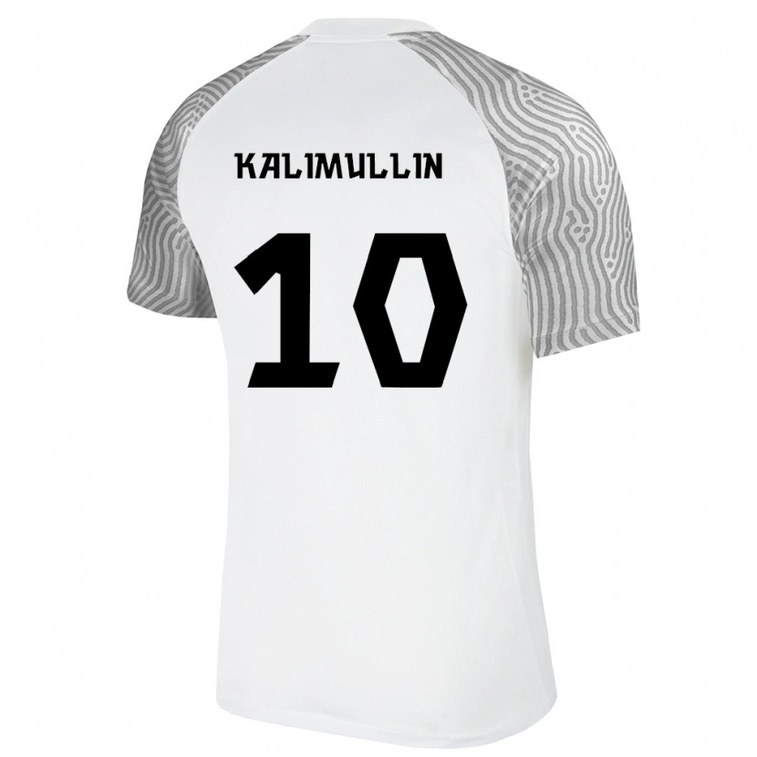 Danxen Kid Estonia Maksim Kalimullin #10 White Gray Away Jersey 26-28 T-Shirt