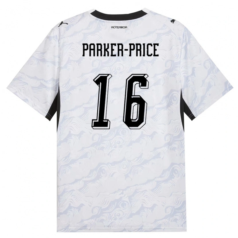 Danxen Kid New Zealand Owen Parker-Price #16 Black White Away Jersey 26-28 T-Shirt