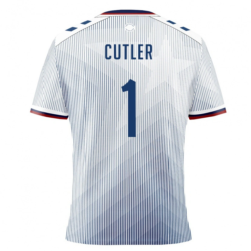 Danxen Kid Puerto Rico Sebastián Cutler #1 Royal Blue White Away Jersey 26-28 T-Shirt