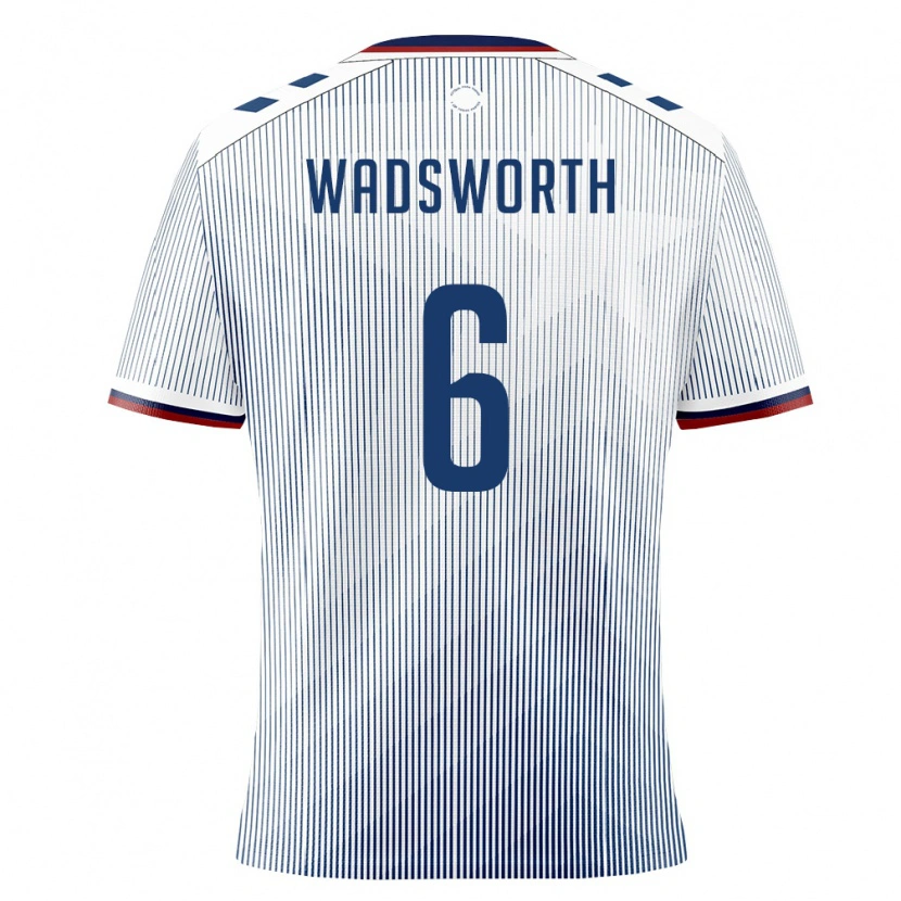 Danxen Kid Puerto Rico Lleyton Wadsworth #6 Royal Blue White Away Jersey 26-28 T-Shirt