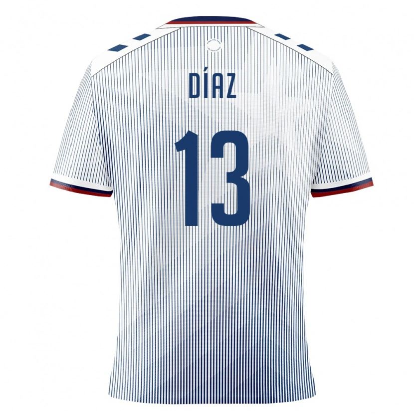 Danxen Kid Puerto Rico Gerald Díaz #13 Royal Blue White Away Jersey 26-28 T-Shirt