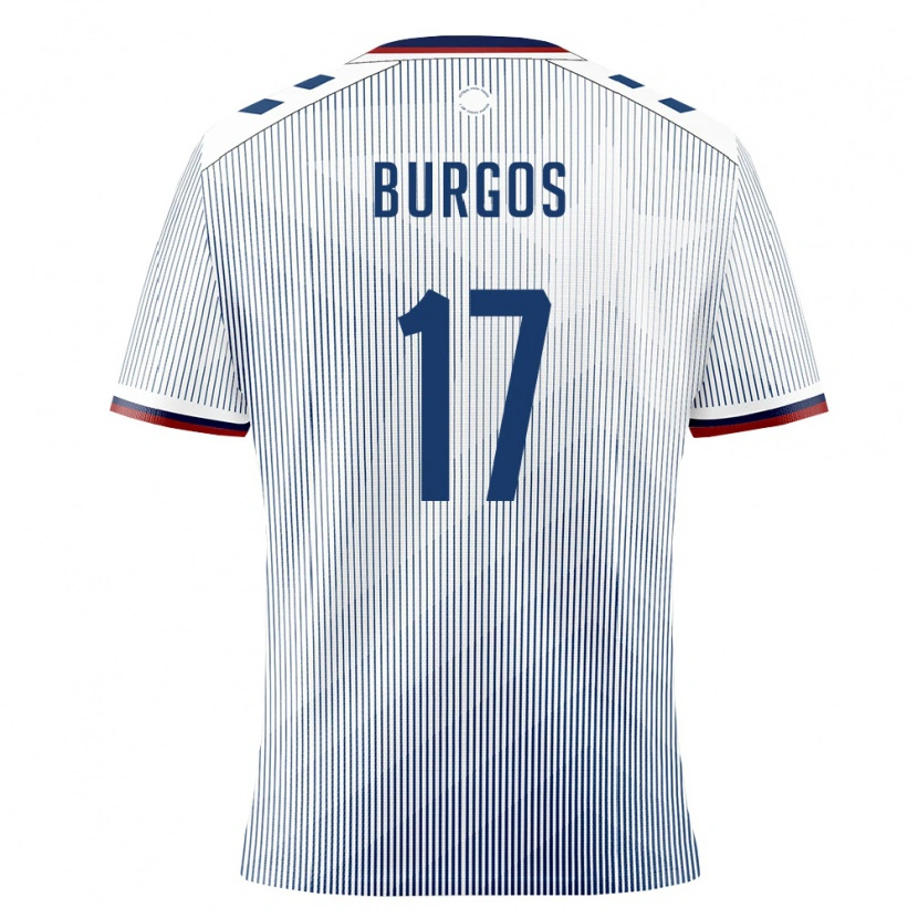 Danxen Kid Puerto Rico Adrián Burgos #17 Royal Blue White Away Jersey 26-28 T-Shirt