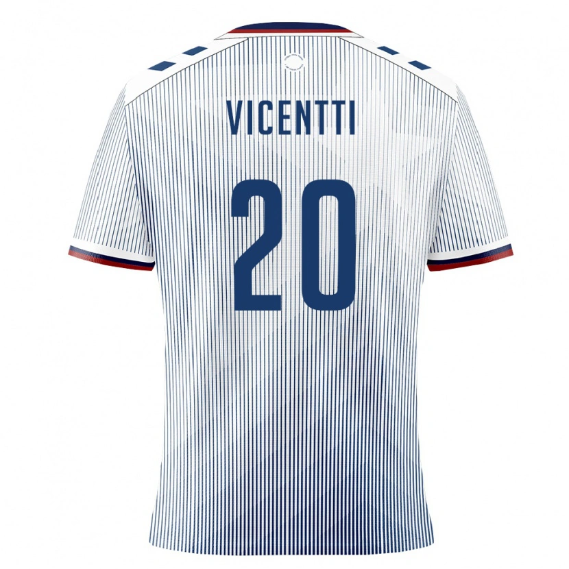 Danxen Kid Puerto Rico Isaiah Vicentti #20 Royal Blue White Away Jersey 26-28 T-Shirt
