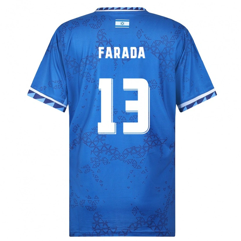 Danxen Kid Israel Ayano Farada #13 Blue White Away Jersey 26-28 T-Shirt