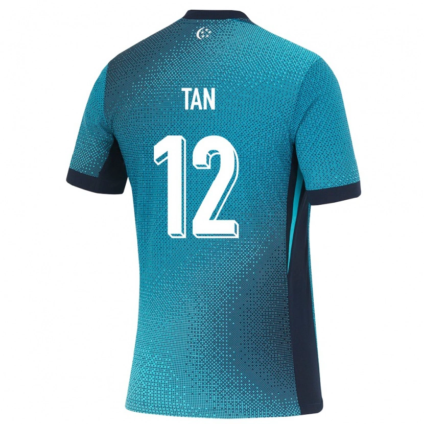 Danxen Kid Singapore Kieran Tan #12 Dark Turquoise Black Away Jersey 26-28 T-Shirt