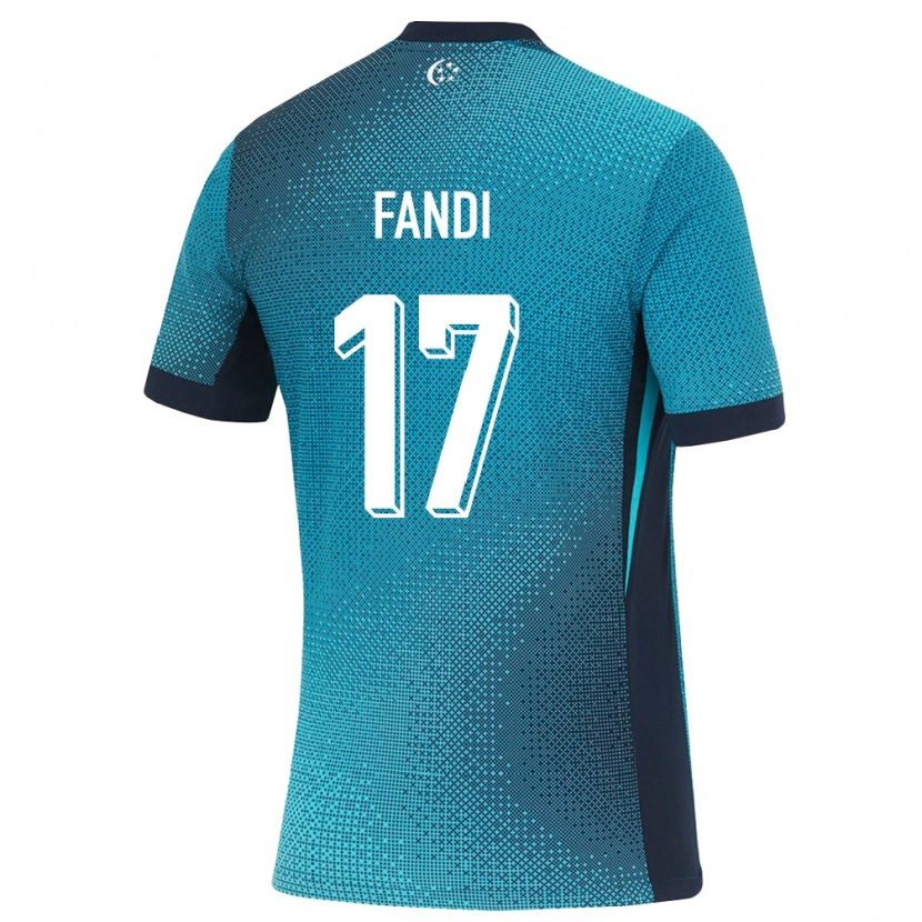 Danxen Kid Singapore Iryan Fandi #17 Dark Turquoise Black Away Jersey 26-28 T-Shirt