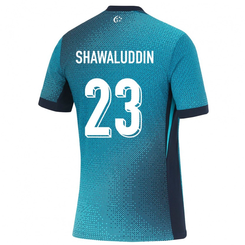 Danxen Kid Singapore Naqeeb Shawaluddin #23 Dark Turquoise Black Away Jersey 26-28 T-Shirt