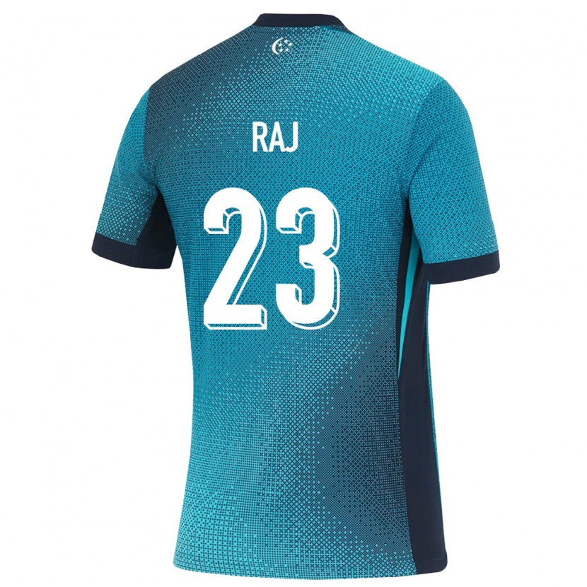 Danxen Kid Singapore Sarrvin Raj #23 Dark Turquoise Black Away Jersey 26-28 T-Shirt