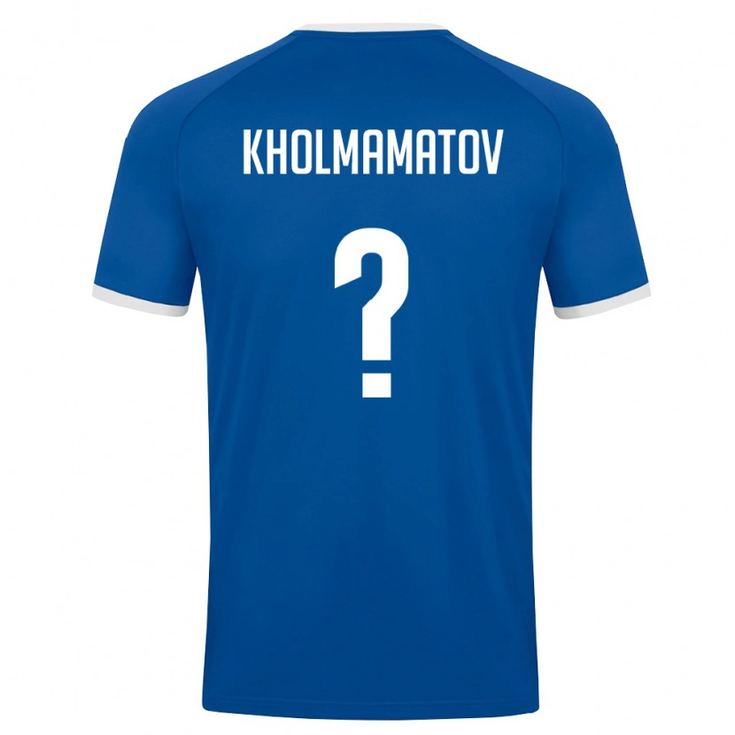 Danxen Men Uzbekistan Abdullokh Kholmamatov #0 Royal Blue White Home Jersey 26-28 T-Shirt