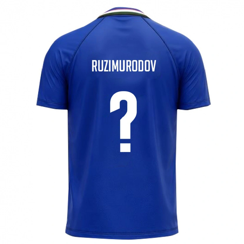 Danxen Men Uzbekistan Ruzimurod Ruzimurodov #0 Royal Blue White Home Jersey 26-28 T-Shirt