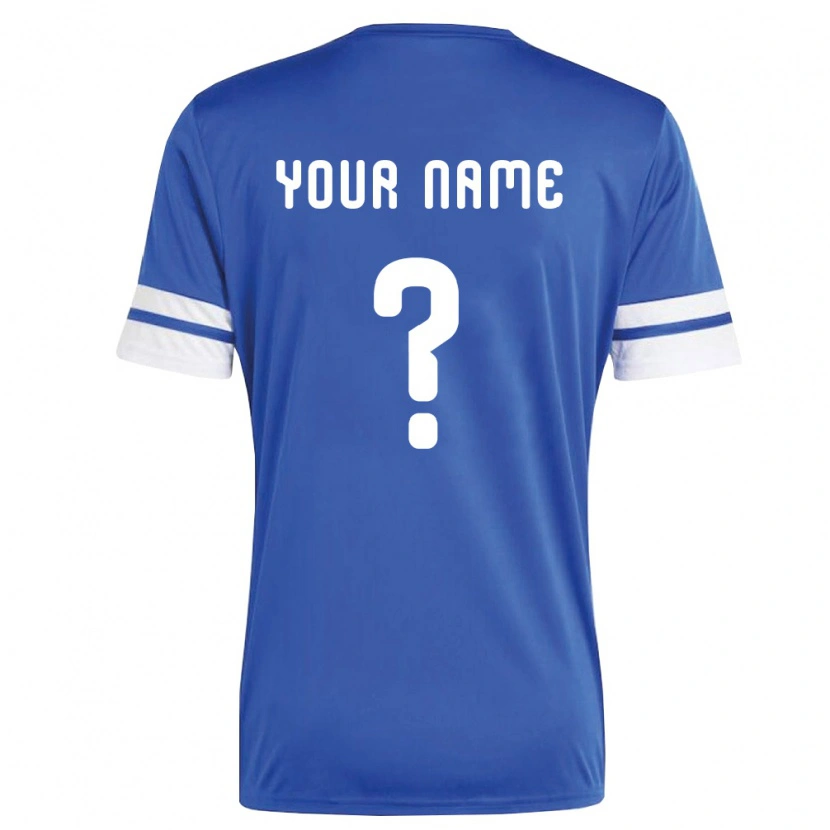 Danxen Men Curaçao Your Name #0 Navy White Home Jersey 26-28 T-Shirt