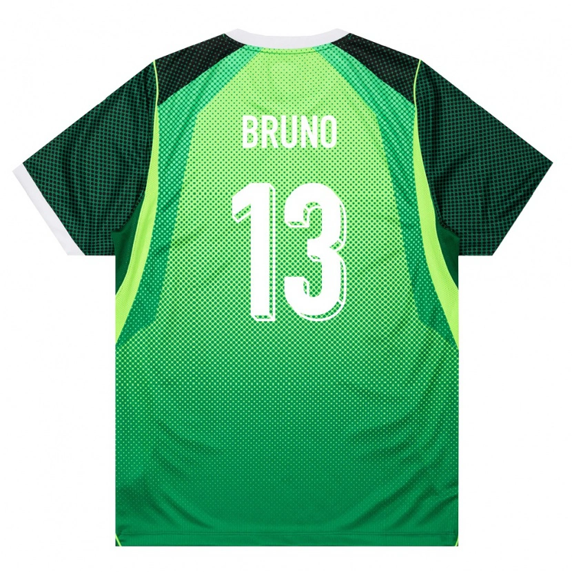 Danxen Men Nigeria Bruno Onyemaechi #13 Green White Home Jersey 26-28 T-Shirt