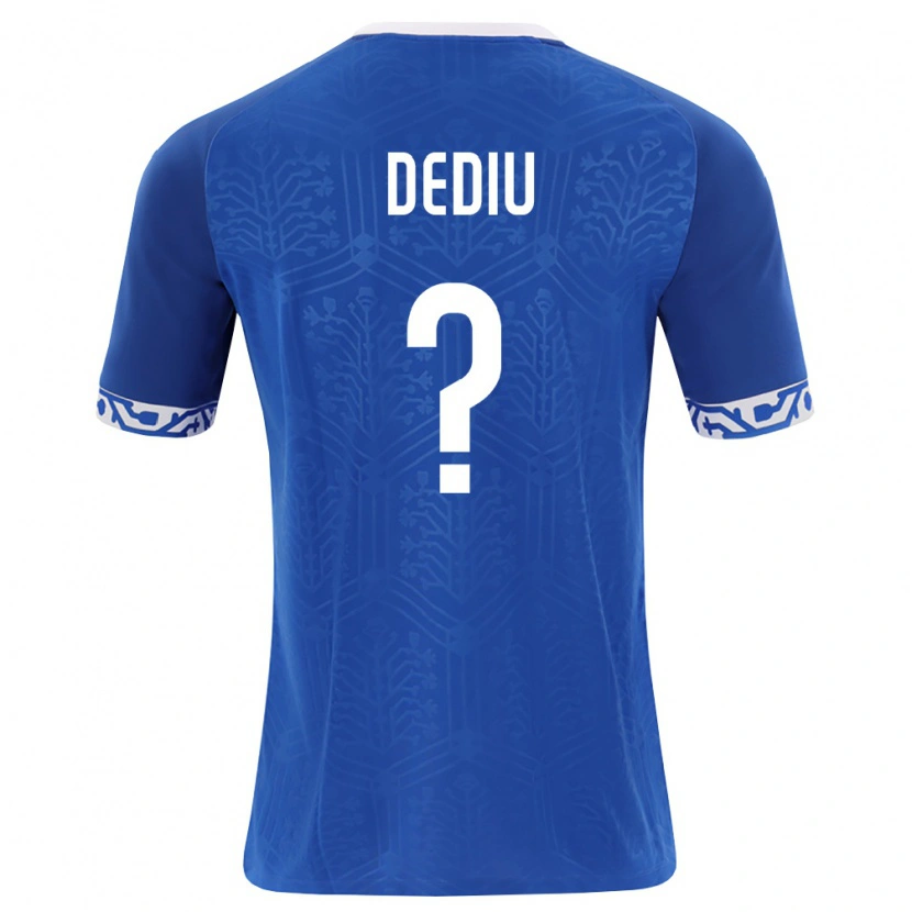 Danxen Men Moldova Vlad Dediu #0 Royal Blue White Home Jersey 26-28 T-Shirt