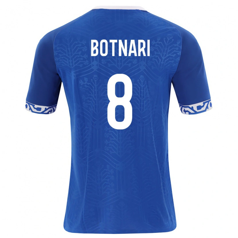 Danxen Men Moldova Ilie Botnari #8 Royal Blue White Home Jersey 26-28 T-Shirt